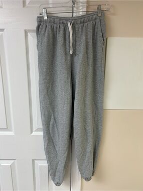 SO Gray Drawstring Joggers Sweatpants